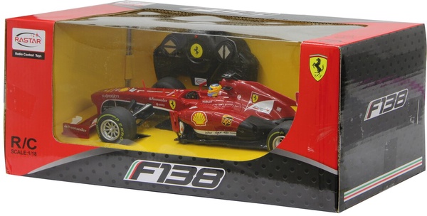 Coche Teledirigido Ferrari  F1 1:18 Rojo 2,4GHz